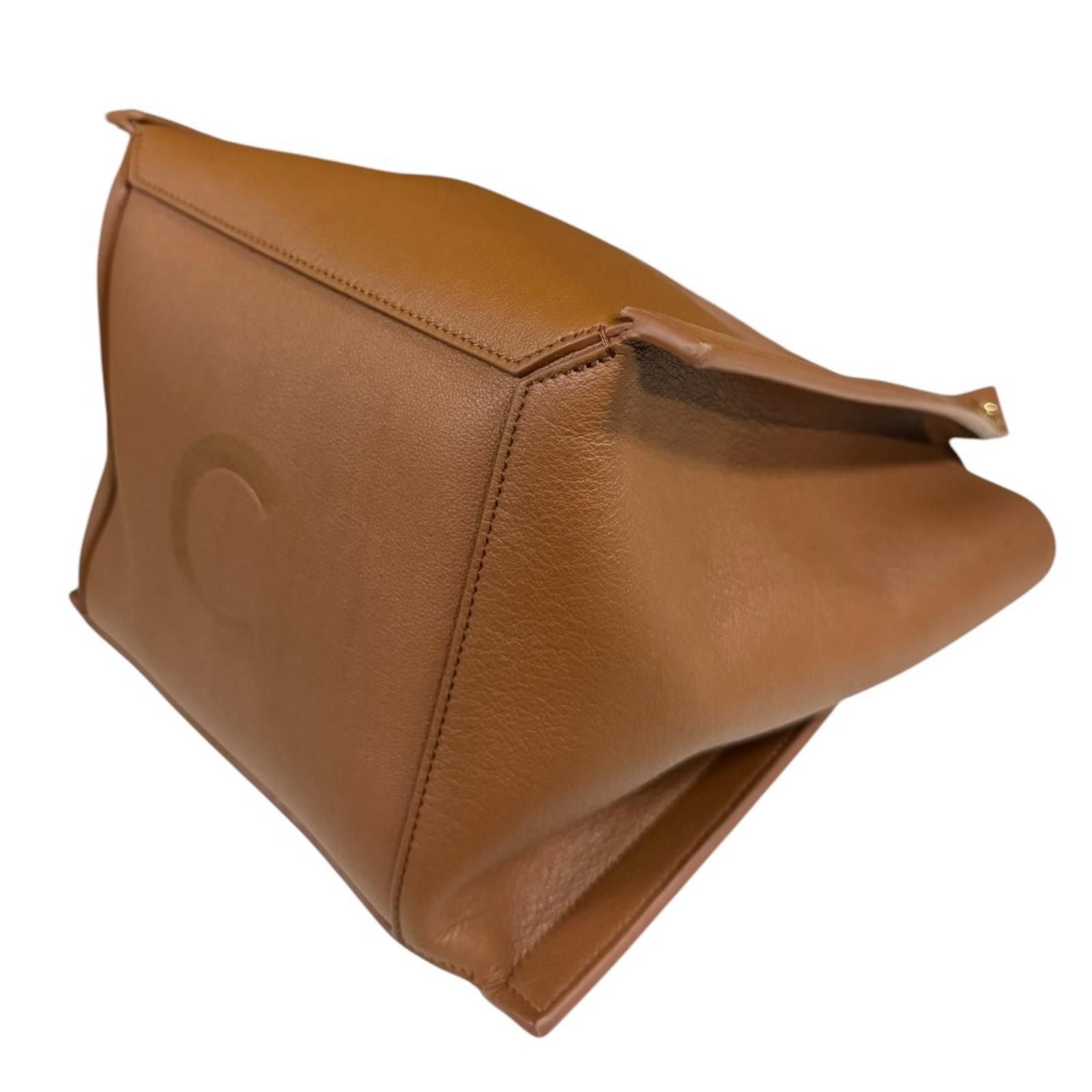 Celine Small Cubo Shoulder Bag Brown — view 5