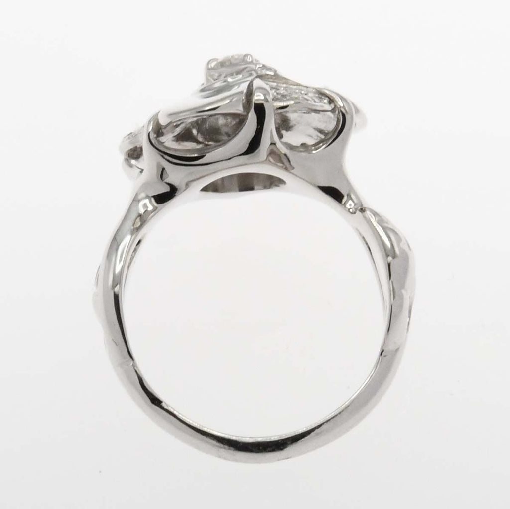 Chanel Camellia Ring 750 Diamond — view 3