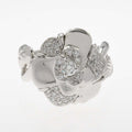 Chanel Camellia Ring 750 Diamond