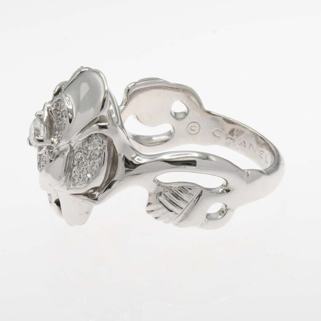 Chanel Camellia Ring 750 Diamond — view 4