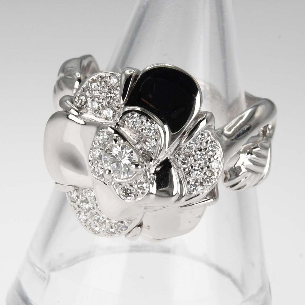 Chanel Camellia Ring 750 Diamond — view 2