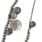 Chanel Vintage Chain Belt Necklace Large Gray — view 6