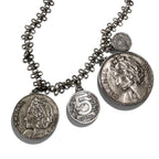 Chanel Vintage Chain Belt Necklace Large Gray — view 3