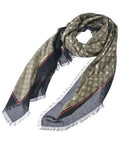 Gucci Shawl Scarf Gray