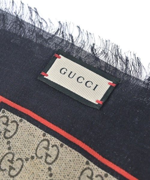 Gucci Shawl Scarf Gray — view 5
