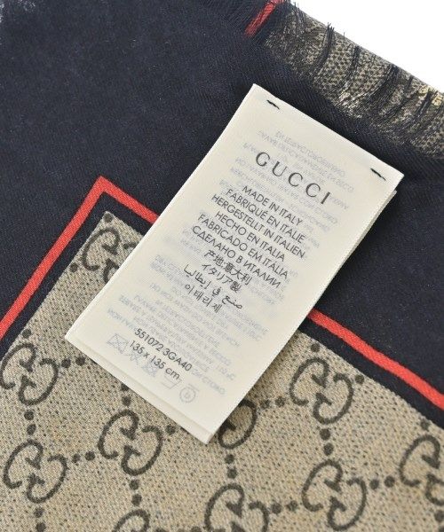 Gucci Shawl Scarf Gray — view 4