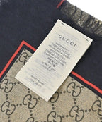 Gucci Shawl Scarf Gray — view 4