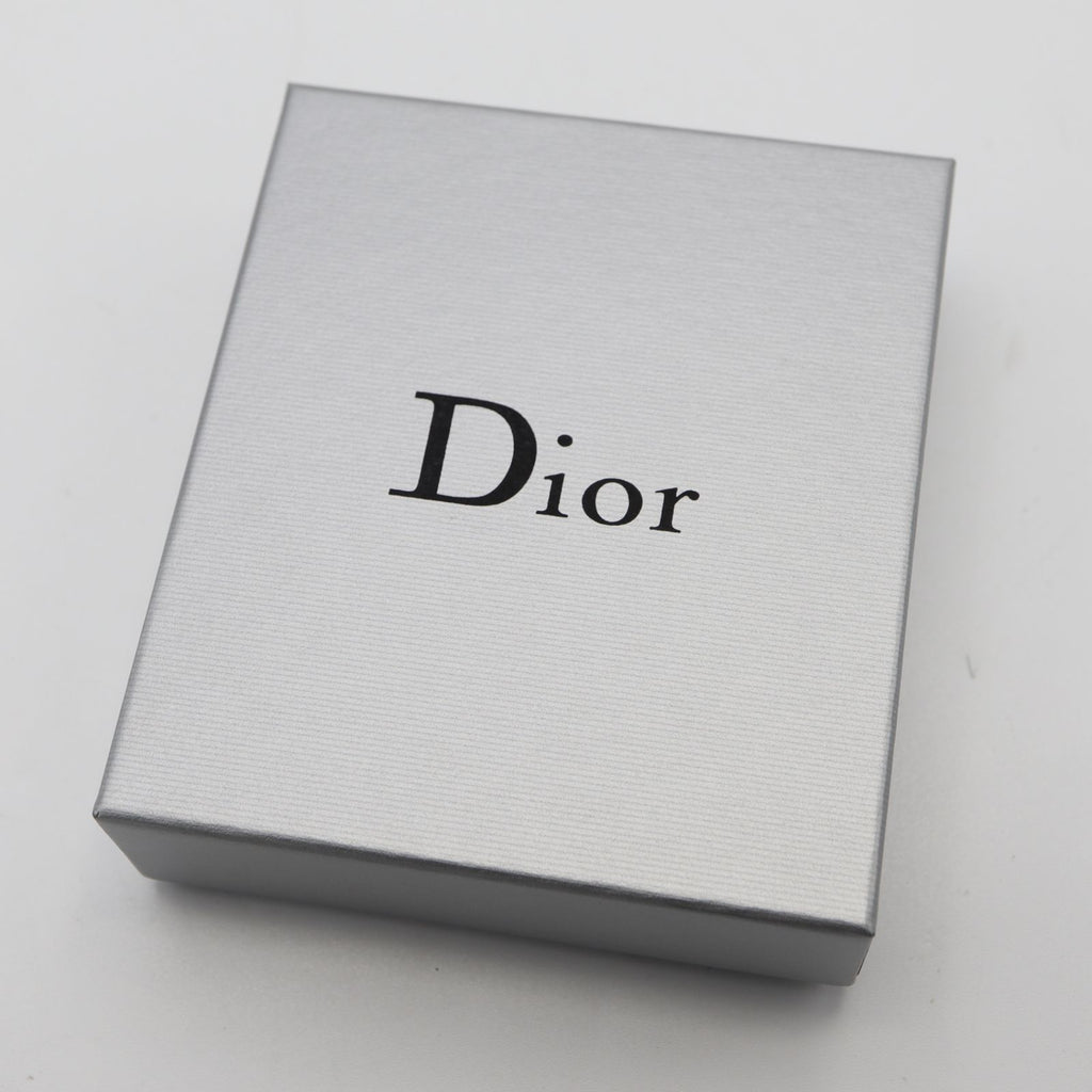 Dior Necklace Heart Motif Logo Silver — view 6
