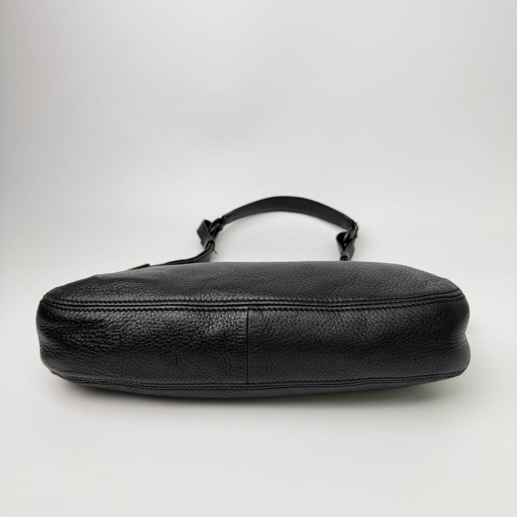 Bottega Veneta Shoulder Bag Leather Black Vintage — view 5