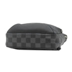 Louis Vuitton Belt Bag Avenue Damier Canvas Infini Metallic Onyx Matte Silver — view 3