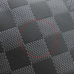 Louis Vuitton Belt Bag Avenue Damier Canvas Infini Metallic Onyx Matte Silver — view 6