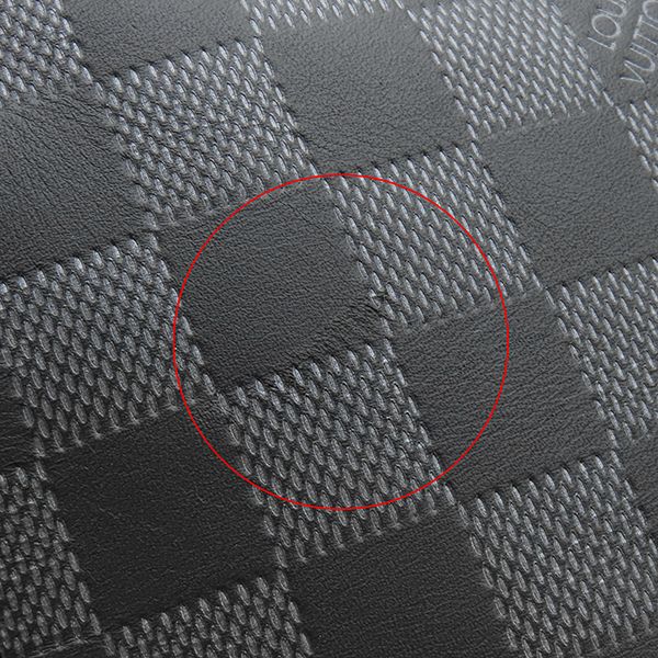 Louis Vuitton Belt Bag Avenue Damier Canvas Infini Metallic Onyx Matte Silver — view 6