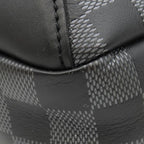 Louis Vuitton Belt Bag Avenue Damier Canvas Infini Metallic Onyx Matte Silver — view 4