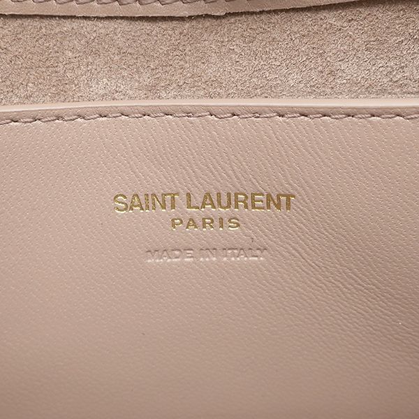 Saint Laurent Handbag le Cassette Calfskin Pink Beige Vintage le 5 a 7 Mini — view 8