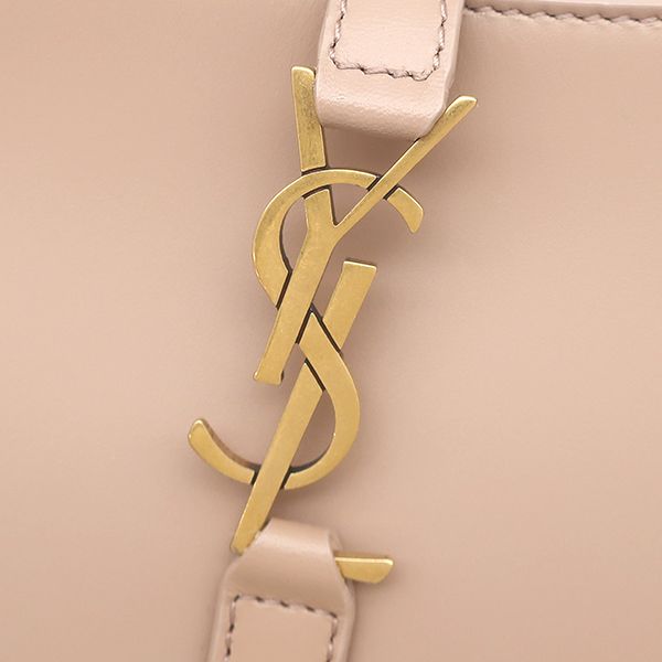 Saint Laurent Handbag le Cassette Calfskin Pink Beige Vintage le 5 a 7 Mini — view 6