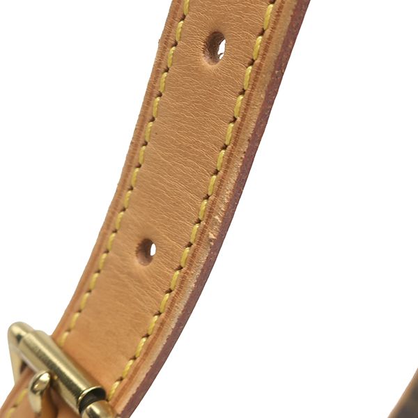 Louis Vuitton Shoulder Bag Pochette Croissant Monogram Canvas Gold Brown — view 8