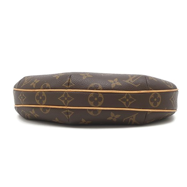 Louis Vuitton Shoulder Bag Pochette Croissant Monogram Canvas Gold Brown — view 3