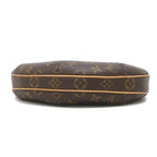 Louis Vuitton Shoulder Bag Pochette Croissant Monogram Canvas Gold Brown — view 3