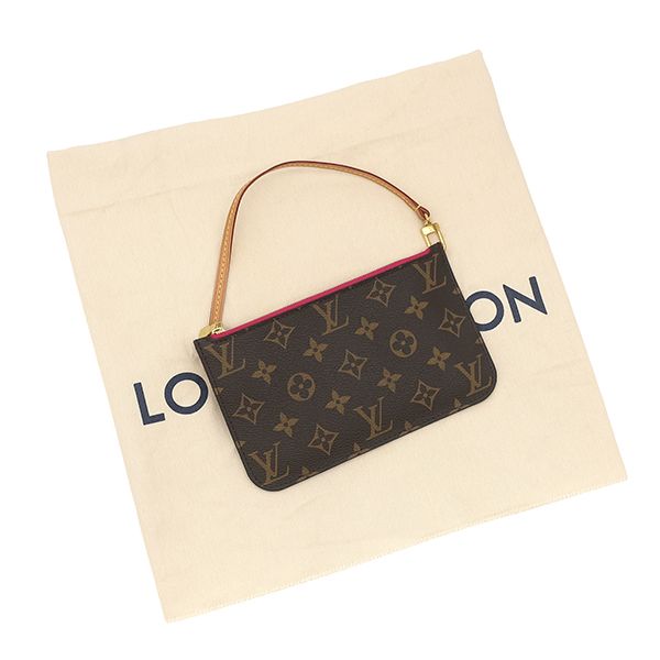 Louis Vuitton Tote Bag Neverfull PM Monogram Canvas Pivoine Gold Brown Pink — view 8