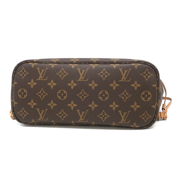 Louis Vuitton Tote Bag Neverfull PM Monogram Canvas Pivoine Gold Brown Pink — view 3