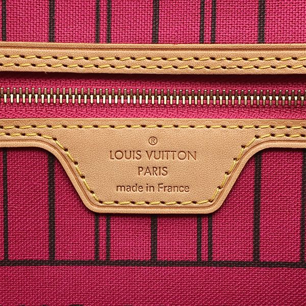 Louis Vuitton Tote Bag Neverfull PM Monogram Canvas Pivoine Gold Brown Pink — view 7