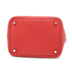 Hermes Handbag Picotin Lock 18 PM Taurillon Clemence Rouge de Coeur Silver — view 4