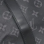 Louis Vuitton Boston Bag Keepall Bandouliere 45 Monogram Eclipse Gunmetal — view 6