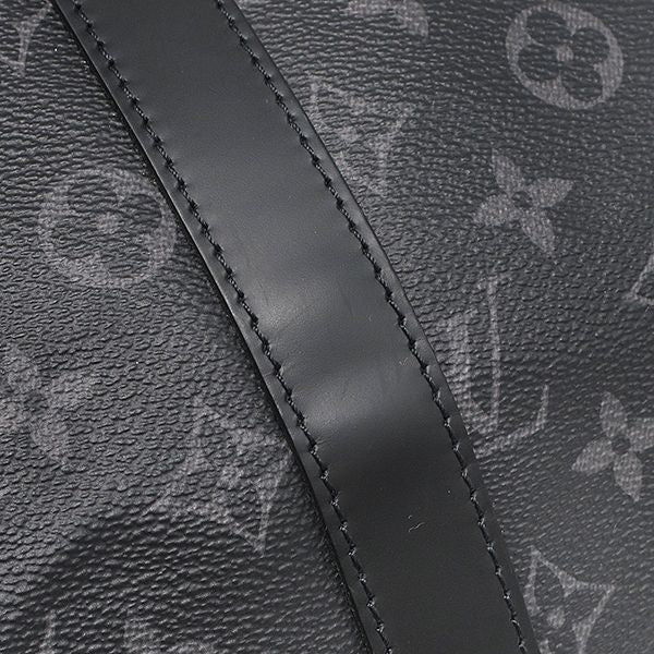 Louis Vuitton Boston Bag Keepall Bandouliere 45 Monogram Eclipse Gunmetal — view 6
