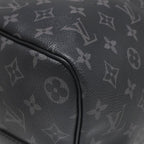 Louis Vuitton Boston Bag Keepall Bandouliere 45 Monogram Eclipse Gunmetal — view 4