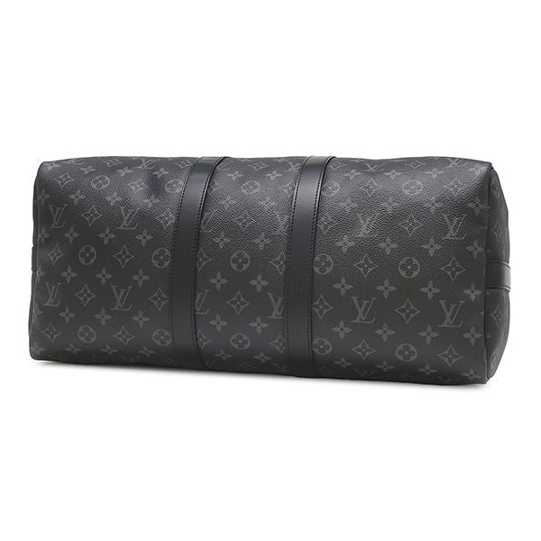 Louis Vuitton Boston Bag Keepall Bandouliere 45 Monogram Eclipse Gunmetal — view 3