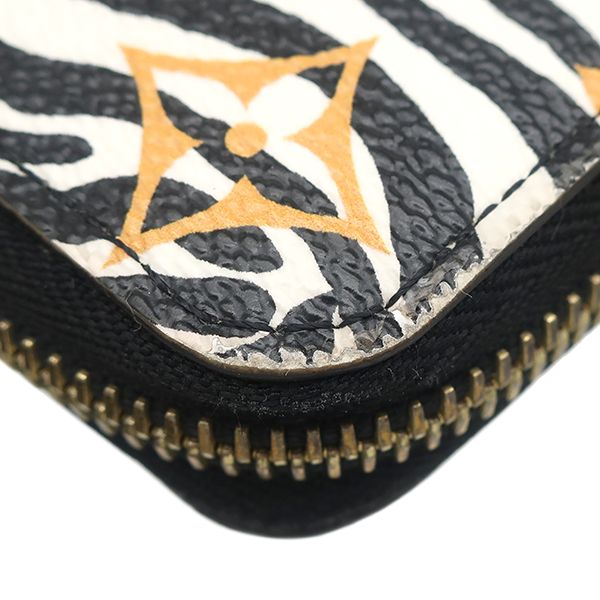Louis Vuitton Wallet Zippy Monogram Canvas Giant Yvoire Gold Zebra — view 5
