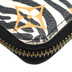 Louis Vuitton Wallet Zippy Monogram Canvas Giant Yvoire Gold Zebra — view 5