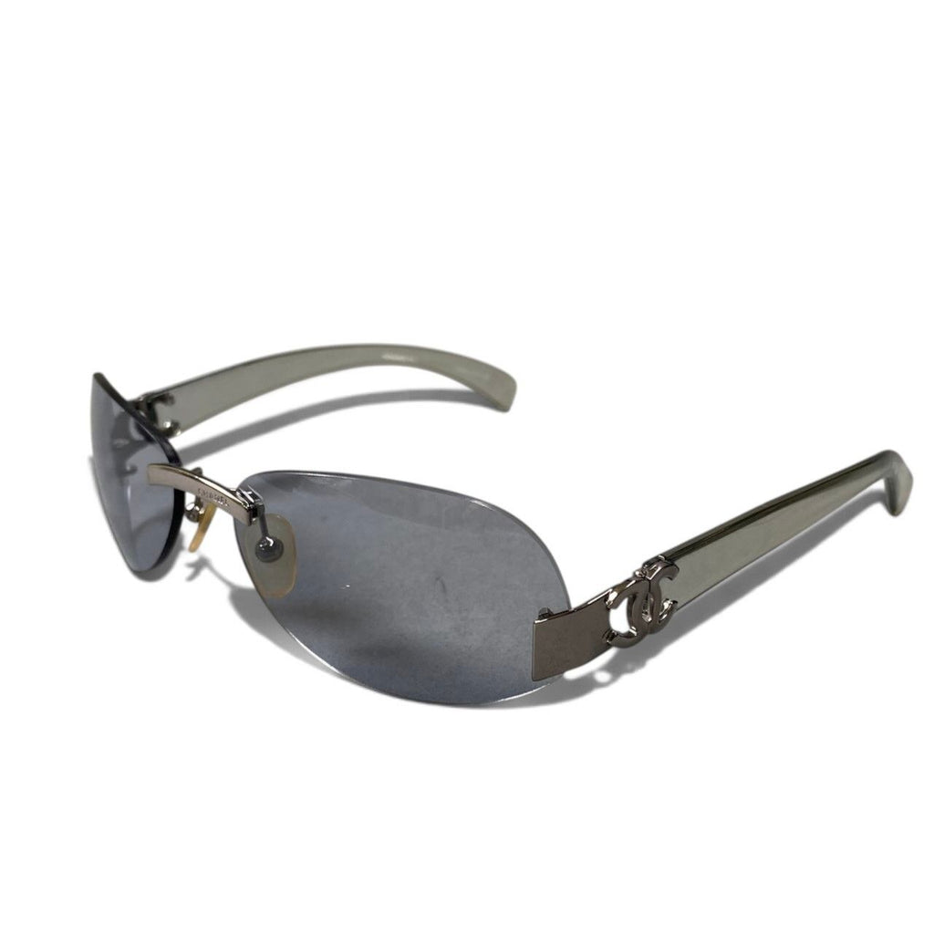 Chanel Rimless CC Logo Sunglasses 87 Eyewear