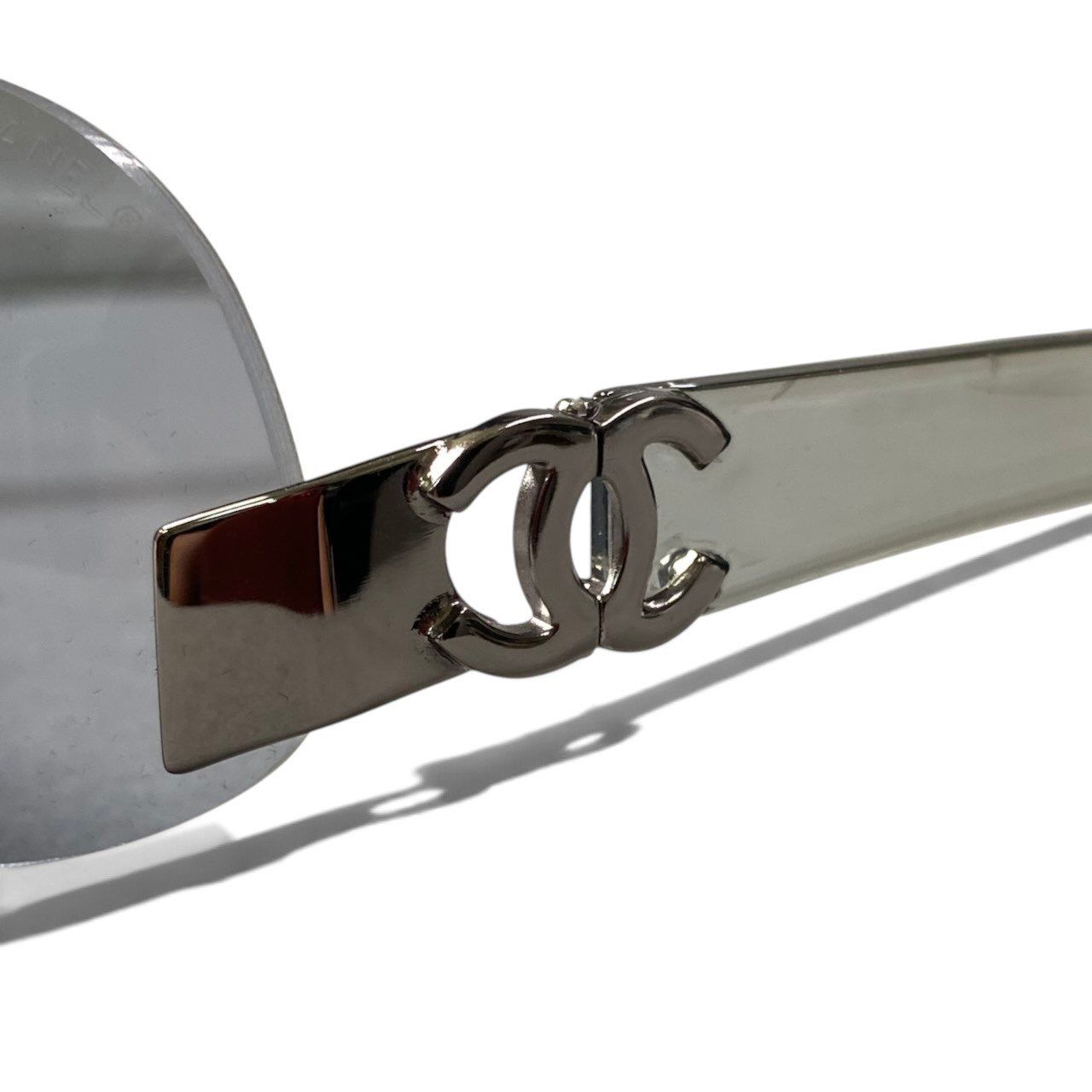 Chanel Rimless CC Logo Sunglasses 87 Eyewear — view 6
