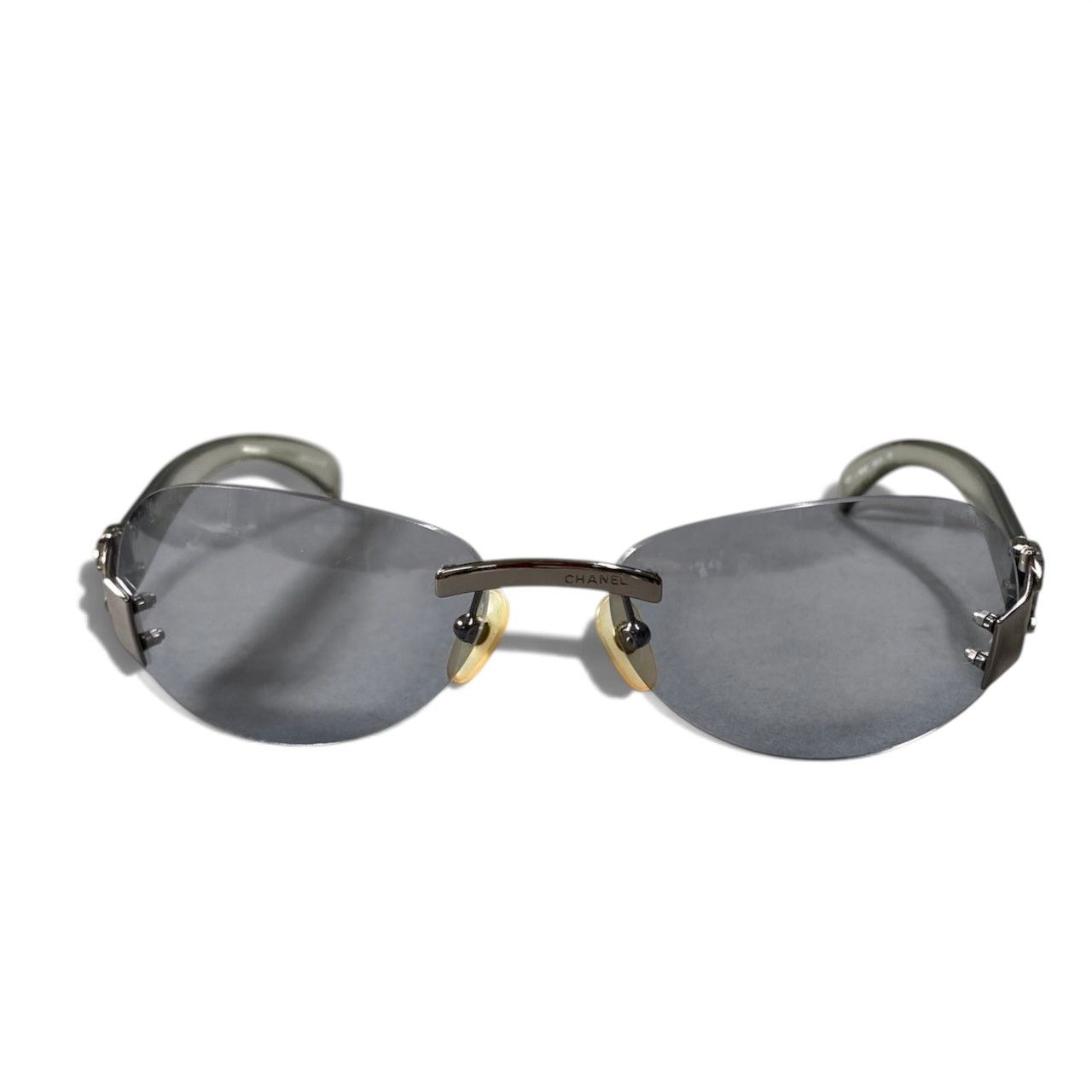 Chanel Rimless CC Logo Sunglasses 87 Eyewear — view 2
