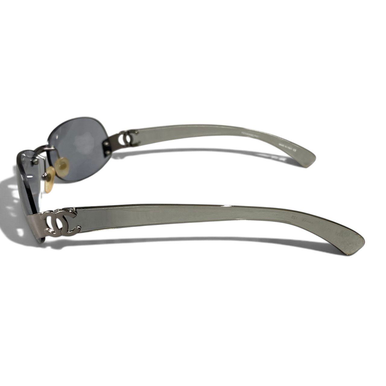 Chanel Rimless CC Logo Sunglasses 87 Eyewear — view 3