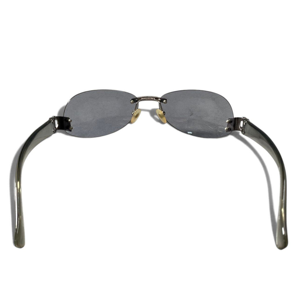 Chanel Rimless CC Logo Sunglasses 87 Eyewear — view 4