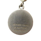 Hermes Sellier Charm Pendant Silver — view 2