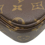 Louis Vuitton 2-Way Bag Pochette Metis MM Monogram Canvas Reverse Gold Brown — view 4