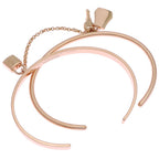 Hermes Bangle Bracelet Pink — view 3
