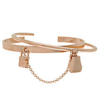Hermes Bangle Bracelet Pink