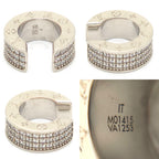 Louis Vuitton LV Light Single Strass LV Signature Monogram Flower Silver Color — view 2