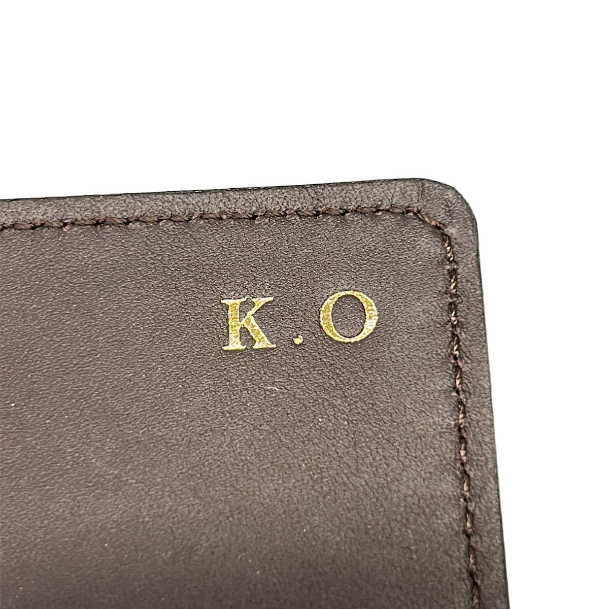 Louis Vuitton Business Card Case Monogram Vernis Envelope Holder Amarante — view 5