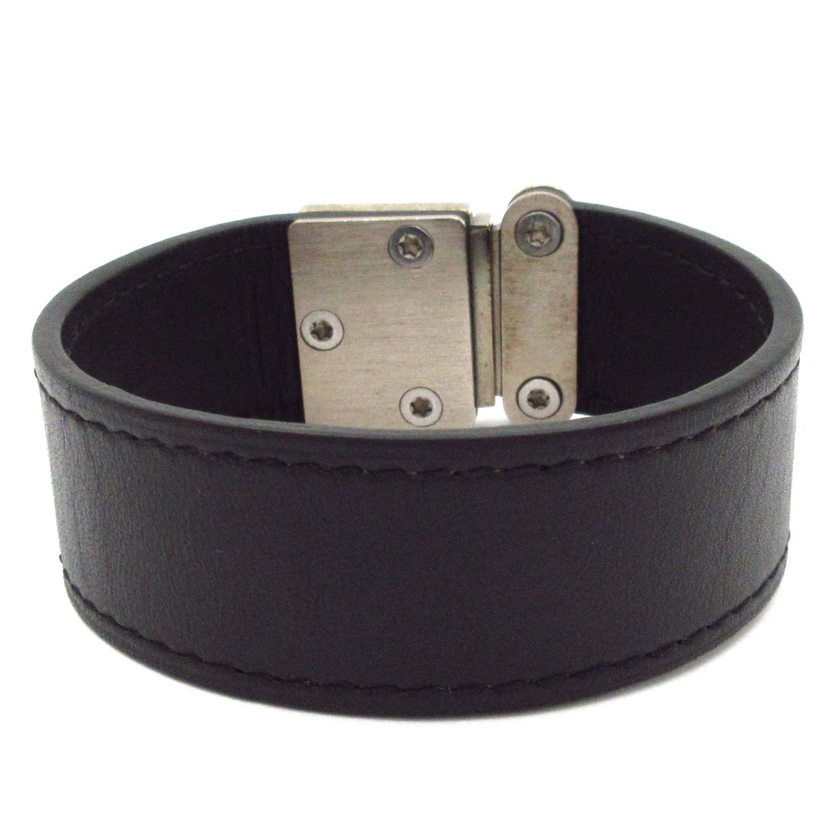 Louis Vuitton Bracelet Nomad M Koala Leather Noir — view 3