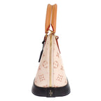 Louis Vuitton Alma 2-Way Bag Handbag Monogram Dune Beige Gold — view 5