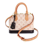 Louis Vuitton Alma 2-Way Bag Handbag Monogram Dune Beige Gold