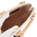 Louis Vuitton Alma 2-Way Bag Handbag Monogram Dune Beige Gold — view 7