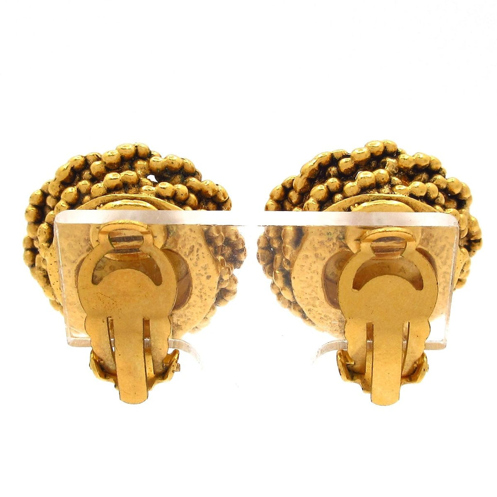 Chanel Earrings Gold Ivory — view 3