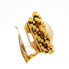 Chanel Earrings Gold Ivory — view 2