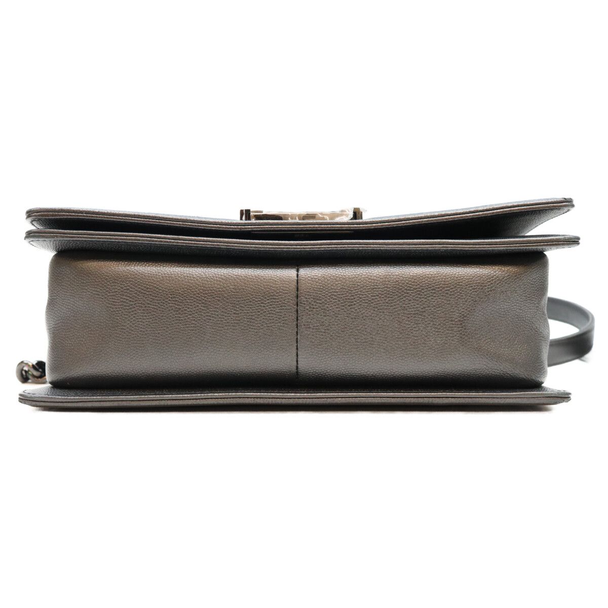 Chanel Black Caviar So Boy 25 Medium Bag — view 5